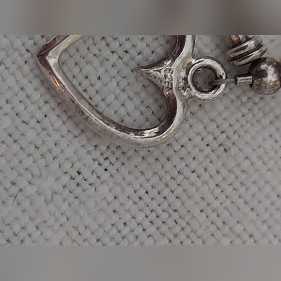 White Jade and Rose Quartz,  Beaded Necklace, 925 Silver Clasp - Picture 5 of 5